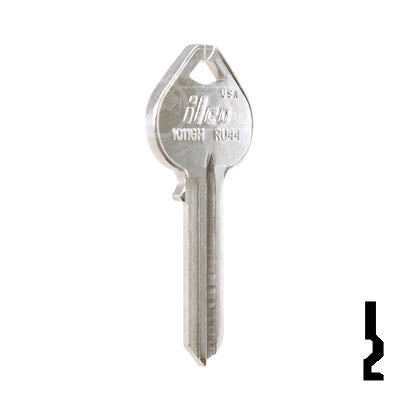 Uncut  Key Blank | Russwin | 1011GH, RU44 Residential-Commercial Key Ilco