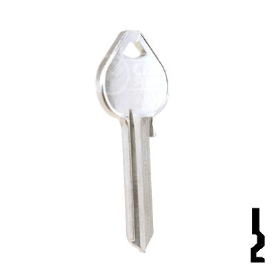 Uncut  Key Blank | Russwin | 1011GH, RU44 Residential-Commercial Key Ilco