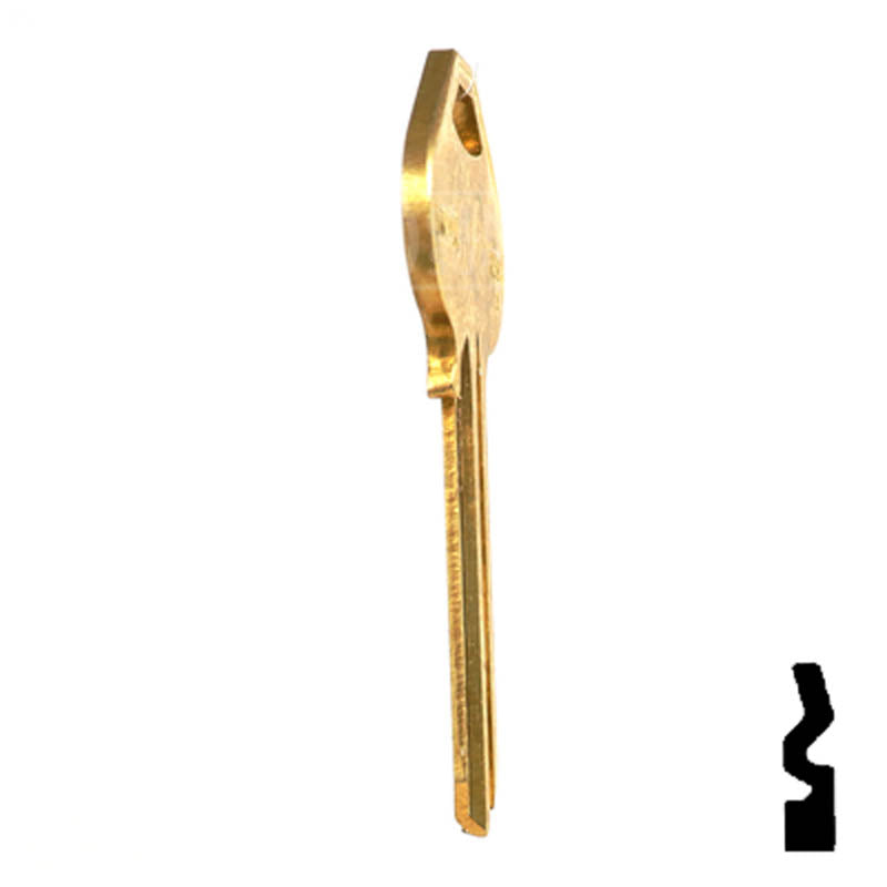 Uncut Key Blank | Russwin | A1011D1, RU46 Residential-Commercial Key JMA USA