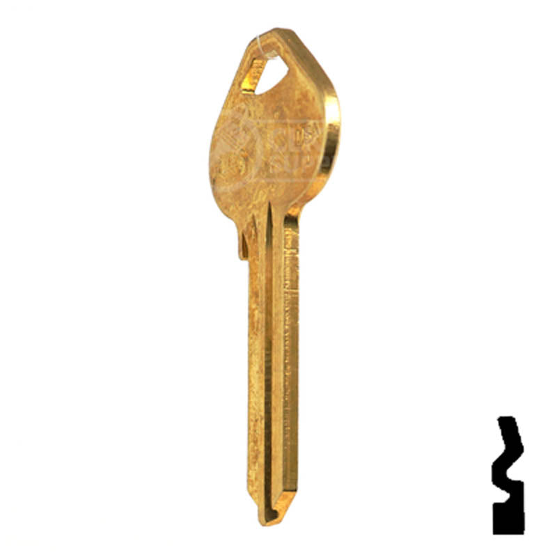 Uncut Key Blank | Russwin | A1011D1, RU46 Residential-Commercial Key JMA USA