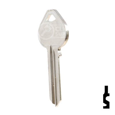 Uncut Key Blank | Russwin | N1011P, RU52 Residential-Commercial Key Ilco