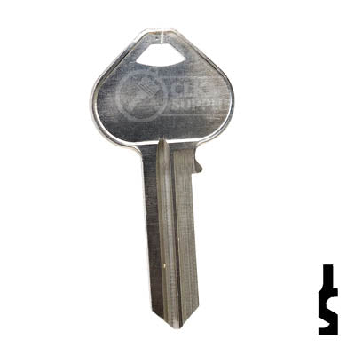 Uncut Key Blank | Russwin | N1011P, RU52 Residential-Commercial Key Ilco