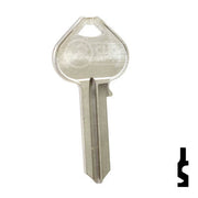 Uncut Key Blank | Russwin | N1011P, RU52 Residential-Commercial Key Ilco