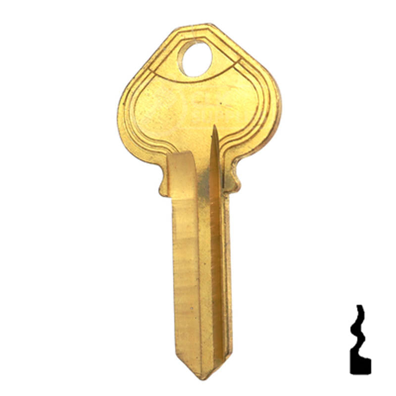 Uncut Key Blank | Russwin | RU21, N1011M Residential-Commercial Key JMA USA