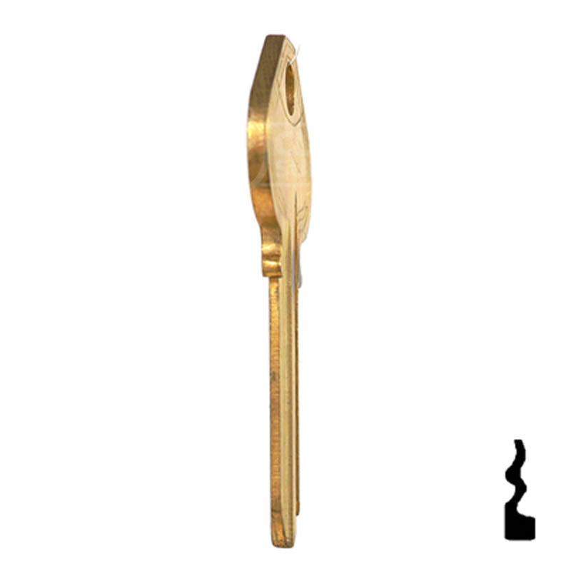 Uncut Key Blank | Russwin | RU21, N1011M Residential-Commercial Key JMA USA