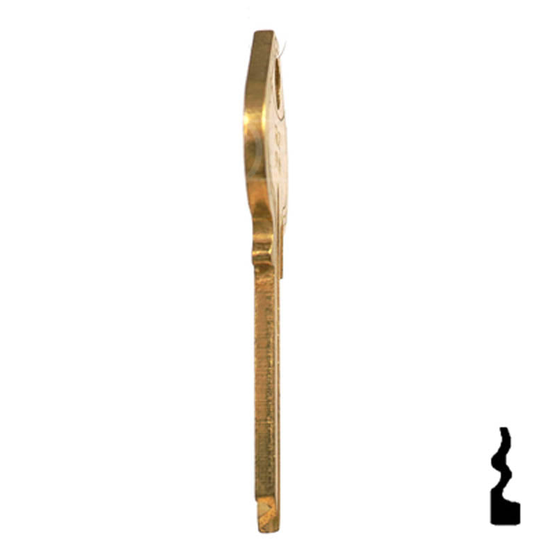 Uncut Key Blank | Russwin | RU21, N1011M Residential-Commercial Key JMA USA