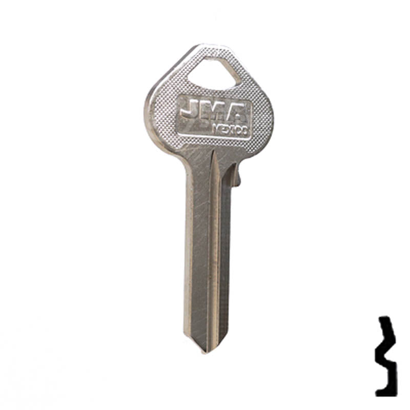 Uncut Key Blank | Russwin | RU53, A1011D41 Residential-Commercial Key JMA USA