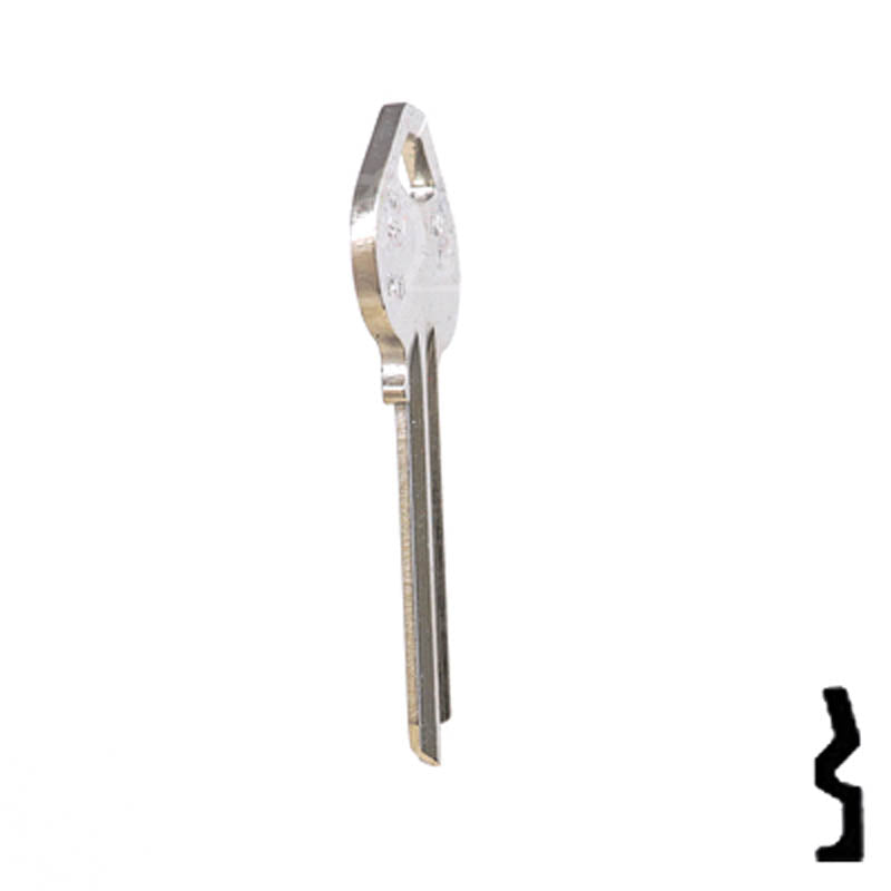 Uncut Key Blank | Russwin | RU53, A1011D41 Residential-Commercial Key JMA USA