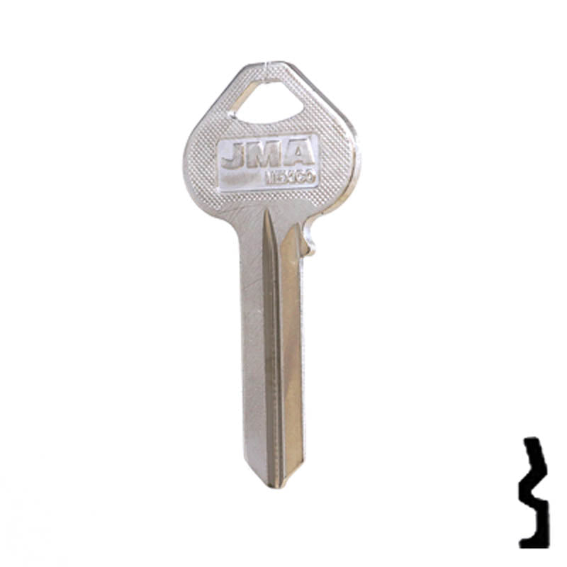 Uncut Key Blank | Russwin | RU53, A1011D41 Residential-Commercial Key JMA USA
