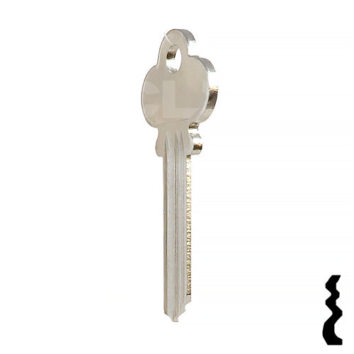 Uncut Key Blank | Sager | 1047CL Residential-Commercial Key Ilco