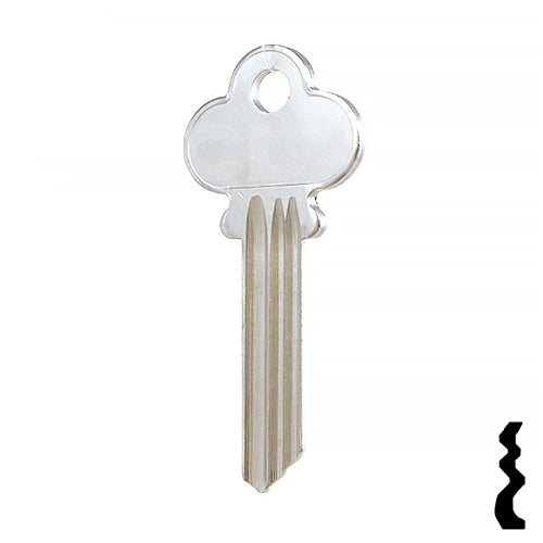 Uncut Key Blank | Sager | 1047CL Residential-Commercial Key Ilco