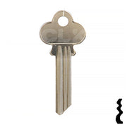 Uncut Key Blank | Sager | 1047CL Residential-Commercial Key Ilco