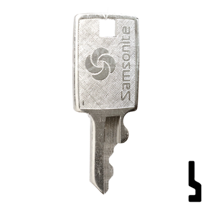 Uncut Key Blank | Samsonite | 70S Residential-Commercial Key Ilco