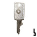 Uncut Key Blank | Samsonite | 70S Residential-Commercial Key Ilco