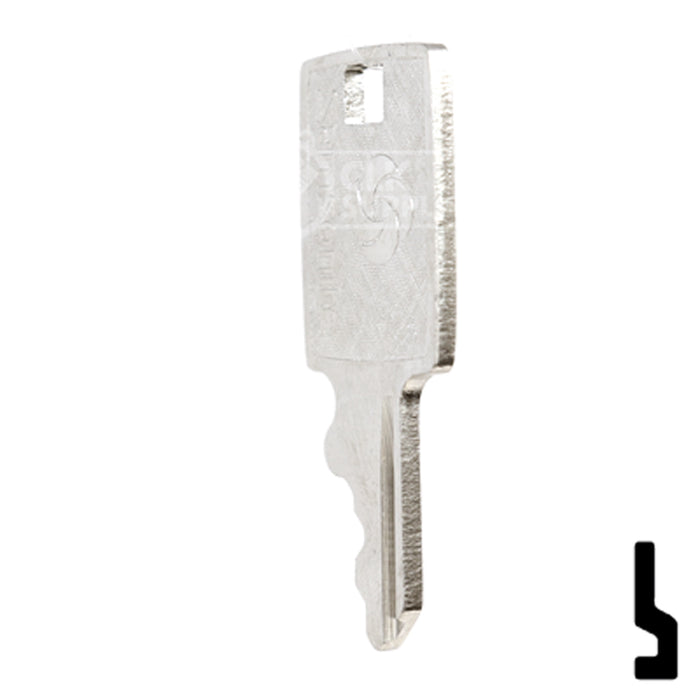 Uncut Key Blank | Samsonite | 70S Residential-Commercial Key Ilco