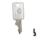 Uncut Key Blank | Samsonite | 70S Residential-Commercial Key Ilco