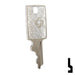 Uncut Key Blank | Samsonite | 70S Residential-Commercial Key Ilco