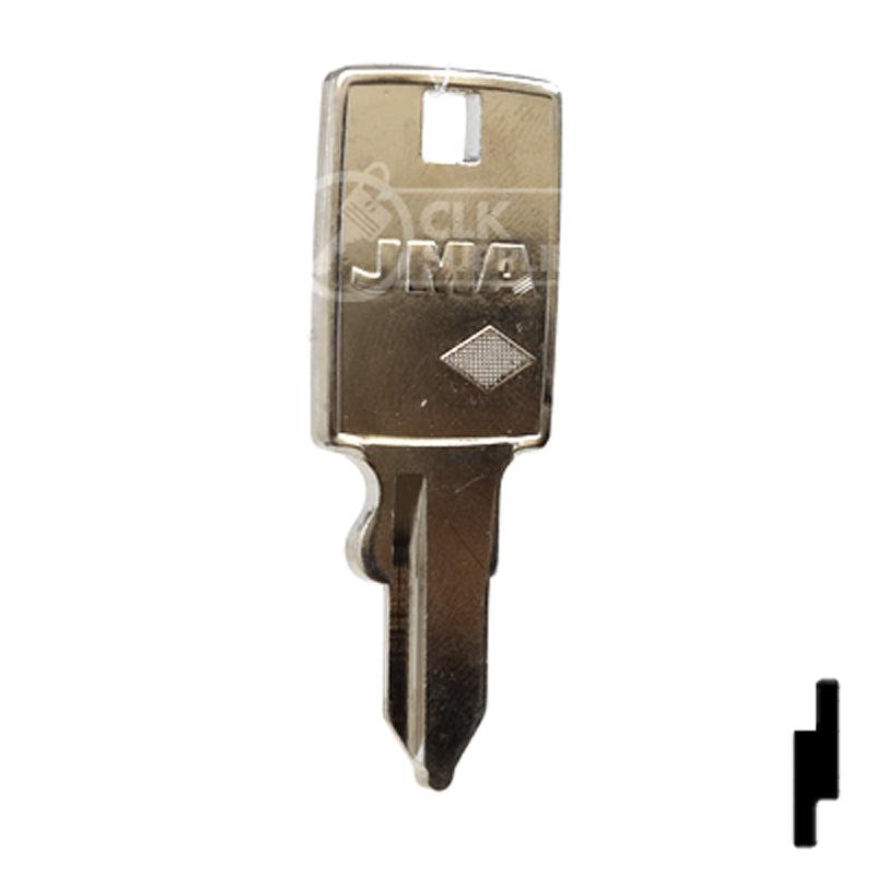 Uncut Key Blank | Samsonite | SA-3D Residential-Commercial Key JMA USA