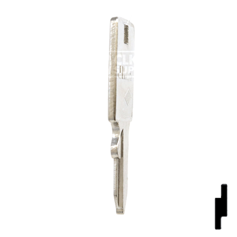 Uncut Key Blank | Samsonite | SA-3D Residential-Commercial Key JMA USA
