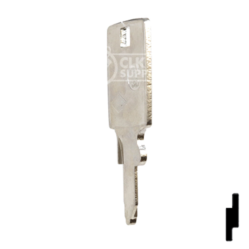 Uncut Key Blank | Samsonite | SA-3D Residential-Commercial Key JMA USA
