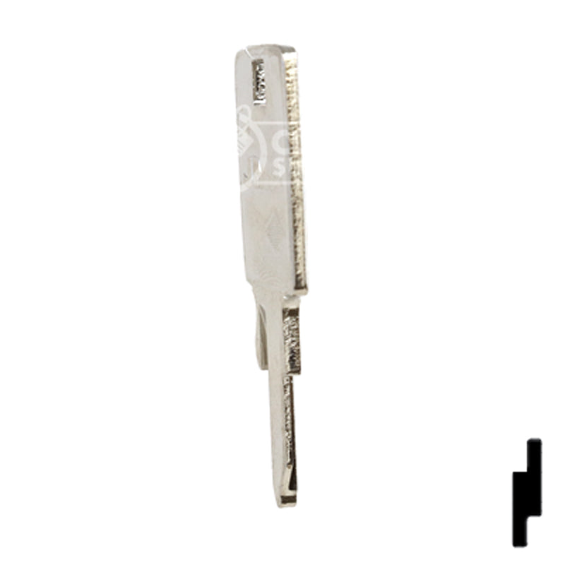 Uncut Key Blank | Samsonite | SA-3D Residential-Commercial Key JMA USA