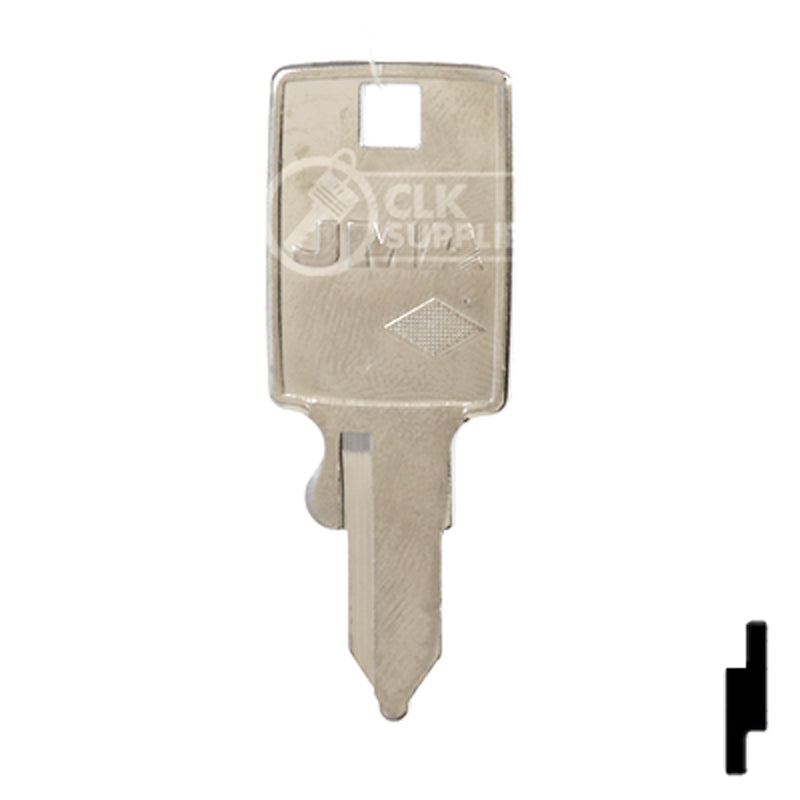 Uncut Key Blank | Samsonite | SA-3D Residential-Commercial Key JMA USA