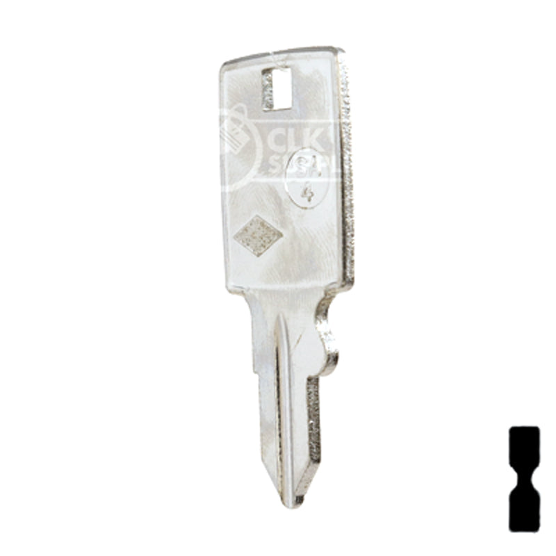 Uncut Key Blank | Samsonite | SA-4 Residential-Commercial Key JMA USA