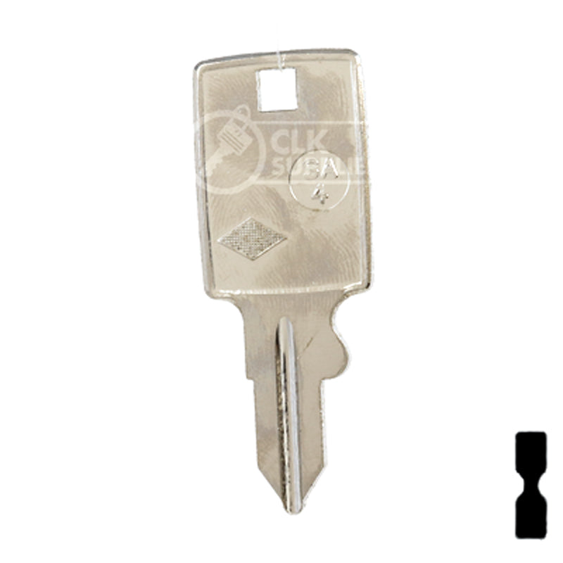 Uncut Key Blank | Samsonite | SA-4 Residential-Commercial Key JMA USA
