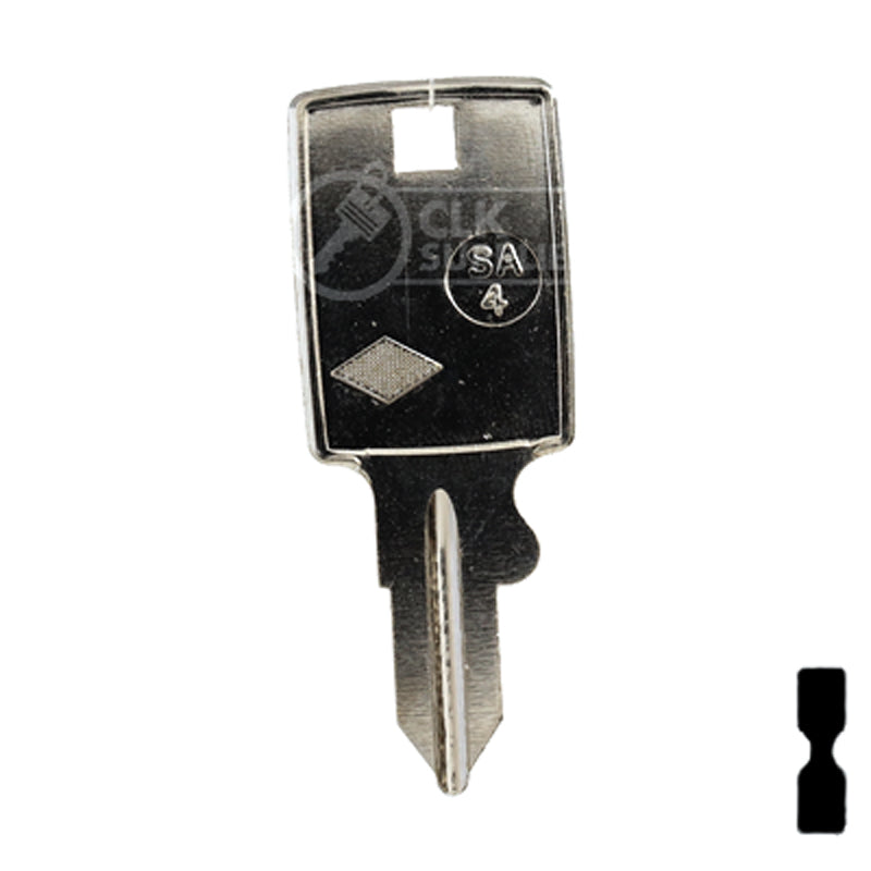 Uncut Key Blank | Samsonite | SA-4 Residential-Commercial Key JMA USA