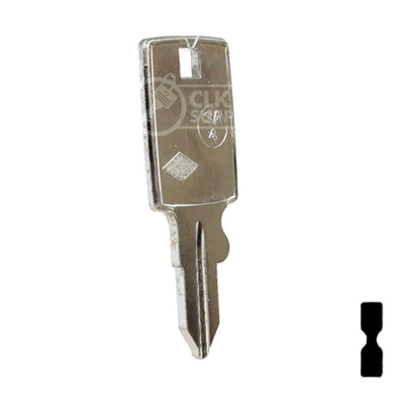 Uncut Key Blank | Samsonite | SA-4 Residential-Commercial Key JMA USA