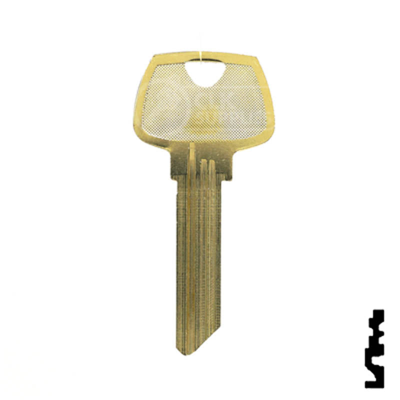 Uncut Key Blank | Sargent | 01007HA Residential-Commercial Key Ilco