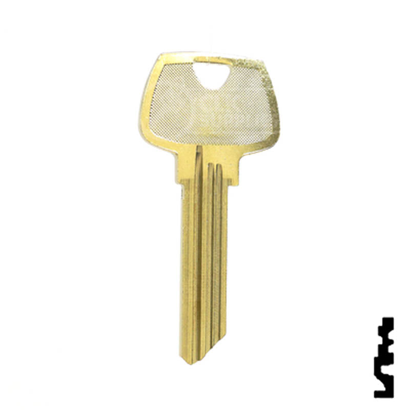 Uncut Key Blank | Sargent | 01007HA Residential-Commercial Key Ilco