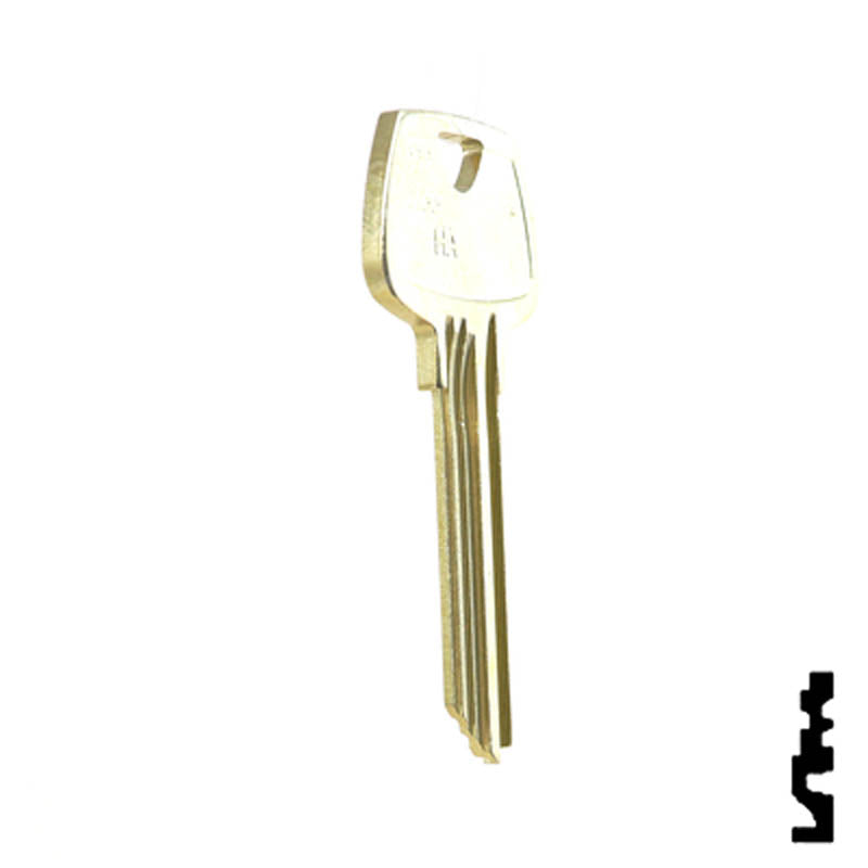 Uncut Key Blank | Sargent | 01007HA Residential-Commercial Key Ilco