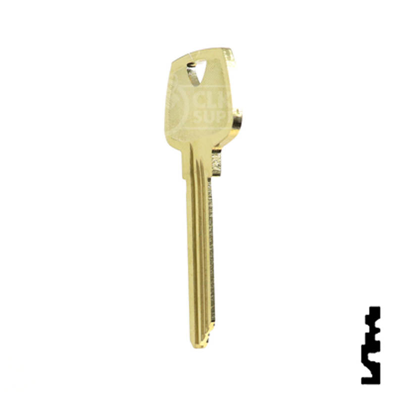 Uncut Key Blank | Sargent | 01007HA Residential-Commercial Key Ilco