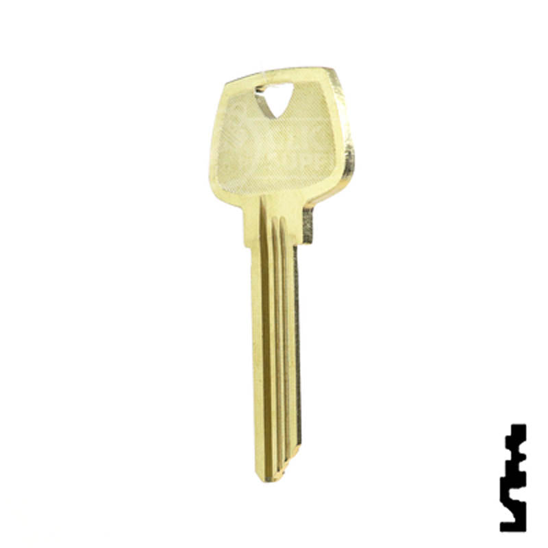 Uncut Key Blank | Sargent | 01007HA Residential-Commercial Key Ilco