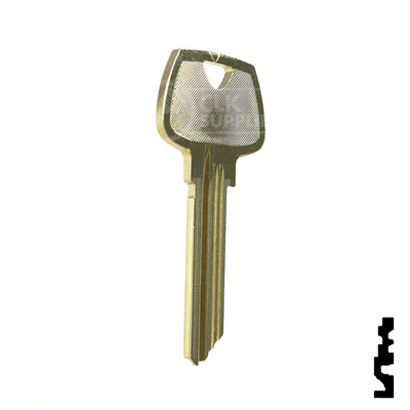 Uncut Key Blank | Sargent | 01007HA Residential-Commercial Key Ilco