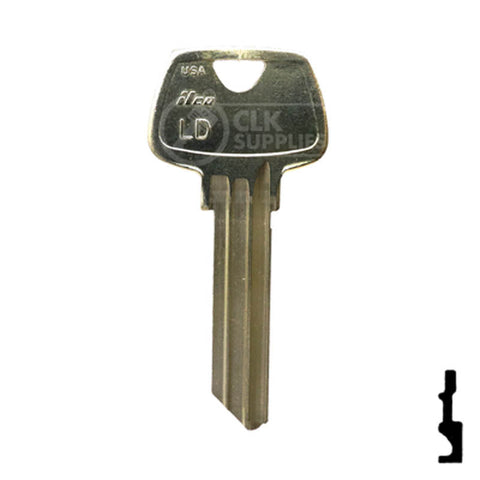 Uncut Key Blank | Sargent | 01007LD