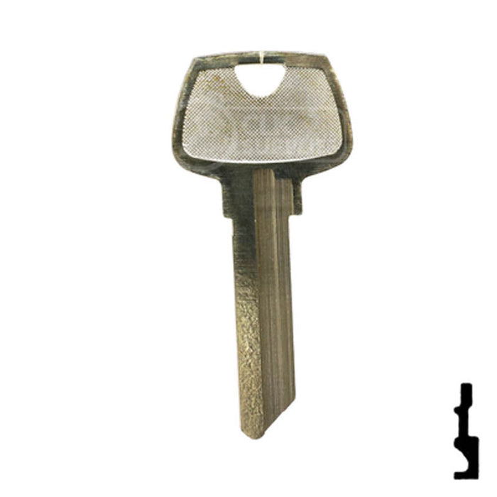 Uncut Key Blank | Sargent | 01007LD Residential-Commercial Key Ilco