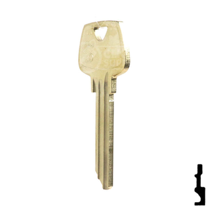 Uncut Key Blank | Sargent | 01007LD Residential-Commercial Key Ilco