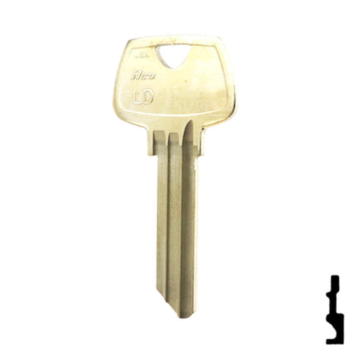 Uncut Key Blank | Sargent | 01007LD Residential-Commercial Key Ilco