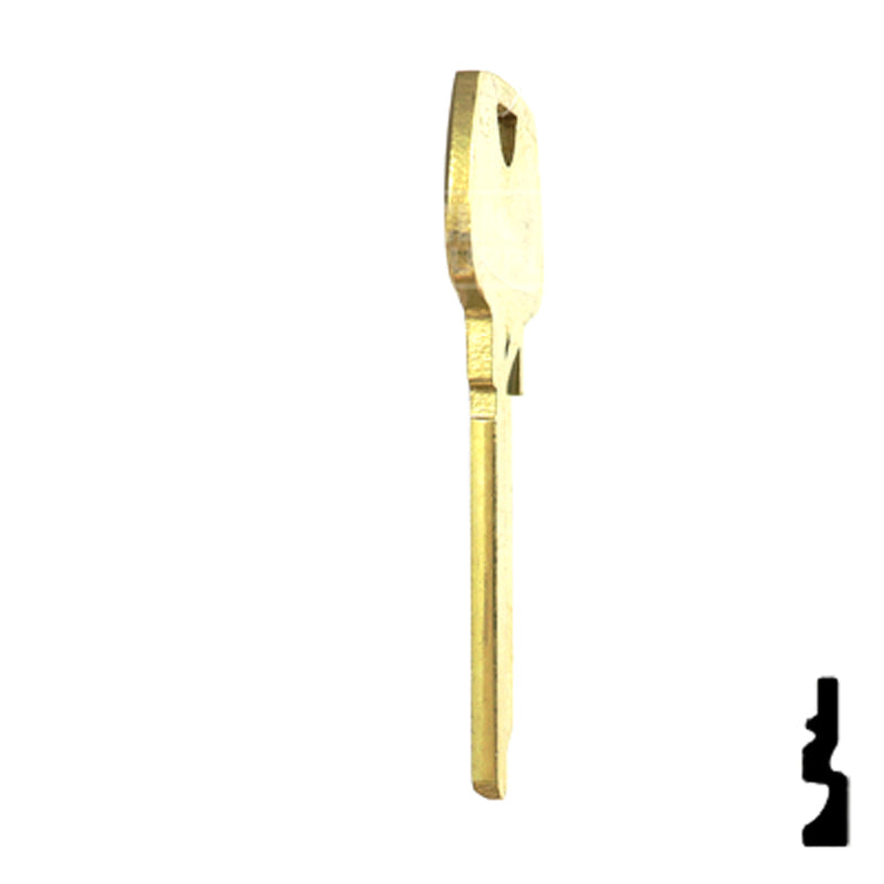 Uncut Key Blank | Sargent | 01007LE Residential-Commercial Key Ilco