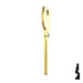 Uncut Key Blank | Sargent | 01007LE Residential-Commercial Key Ilco
