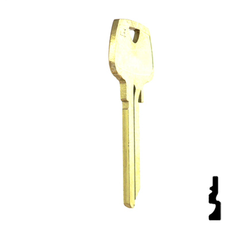 Uncut Key Blank | Sargent | 01007LE Residential-Commercial Key Ilco