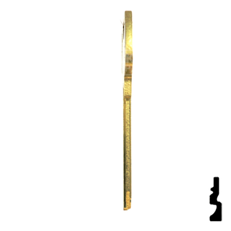 Uncut Key Blank | Sargent | 01007LE Residential-Commercial Key Ilco