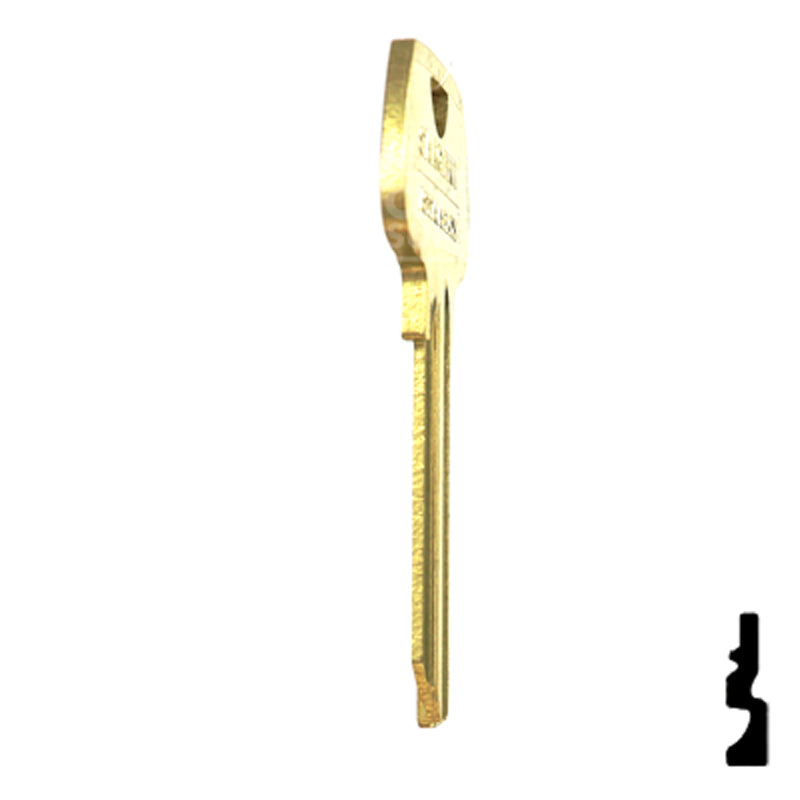 Uncut Key Blank | Sargent | 01007LE Residential-Commercial Key Ilco