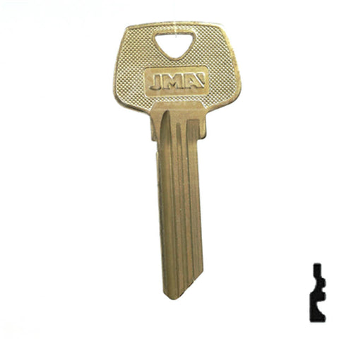 Uncut Key Blank | Sargent | 01007RF Residential-Commercial Key Ilco