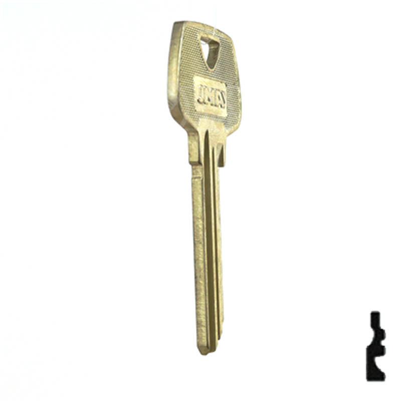 Uncut Key Blank | Sargent | 01007RF Residential-Commercial Key Ilco