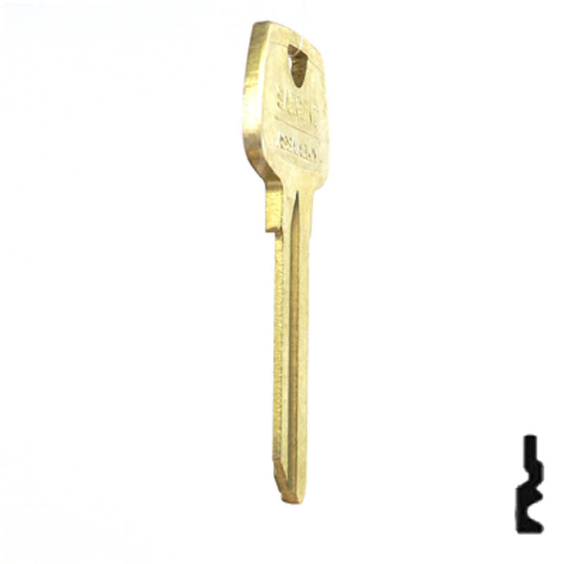 Uncut Key Blank | Sargent | 01007RL Residential-Commercial Key Ilco