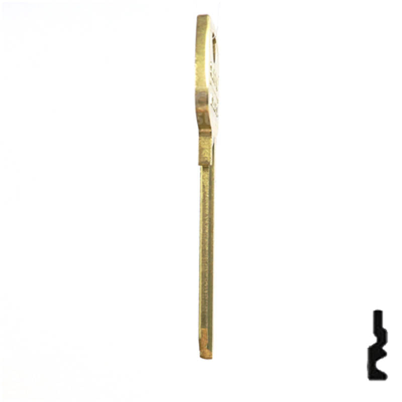 Uncut Key Blank | Sargent | 01007RL Residential-Commercial Key Ilco