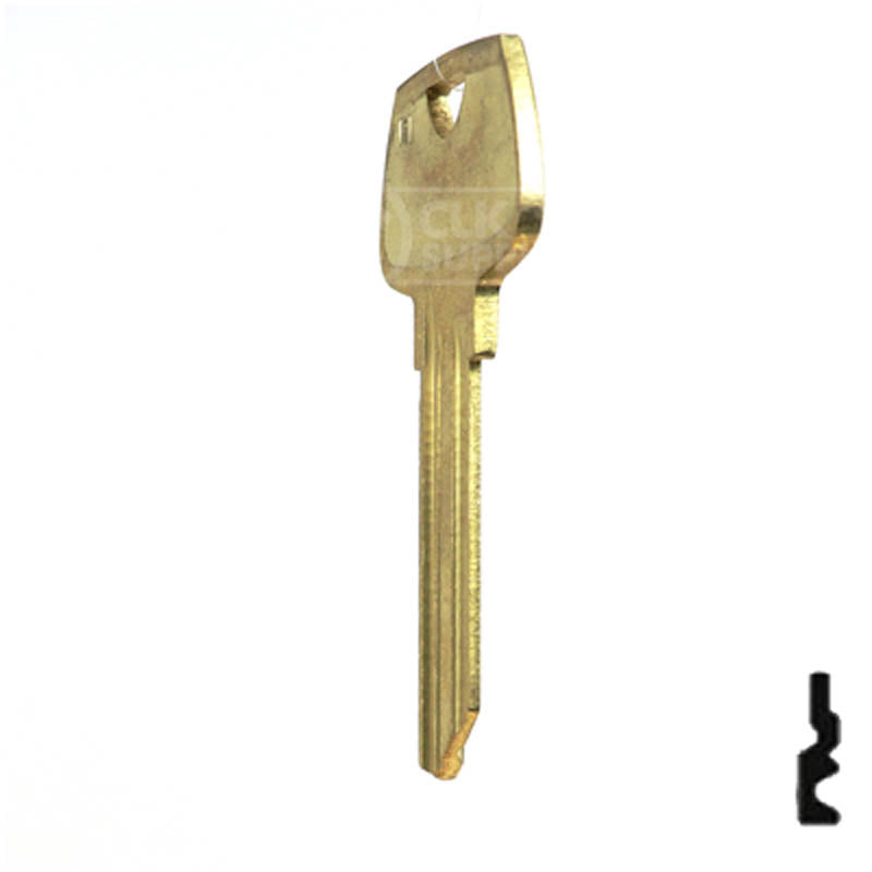 Uncut Key Blank | Sargent | 01007RL Residential-Commercial Key Ilco